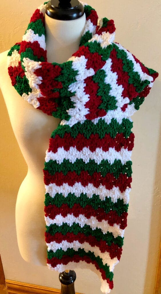 Festive Christmas Scarf