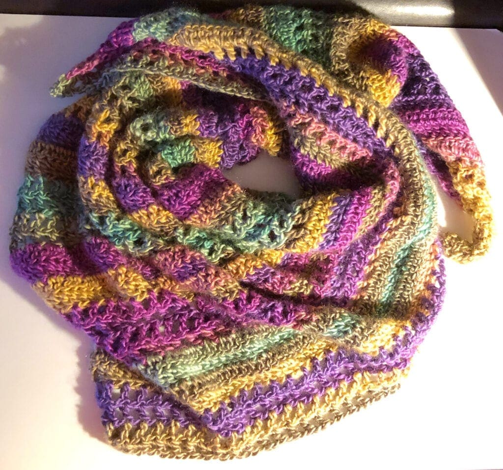 Easy Crochet Scarf Pattern