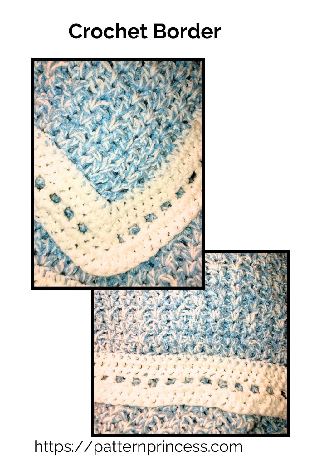 Crochet Border for Easy Beginner Blanket
