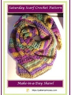 Saturday Scarf Crochet Pattern