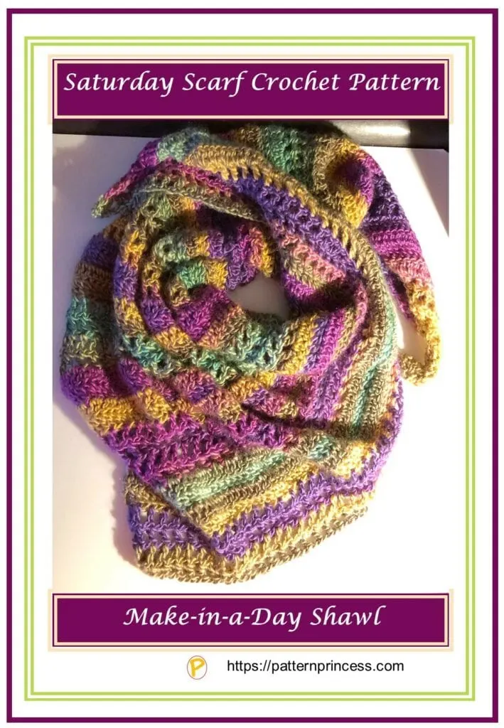 Saturday Scarf Crochet Pattern