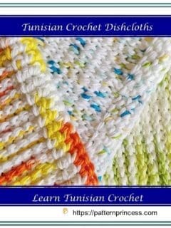 Tunisian Crochet Dishcloths