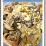 Creamy Gorgonzola Pasta With Beef Tenderloin