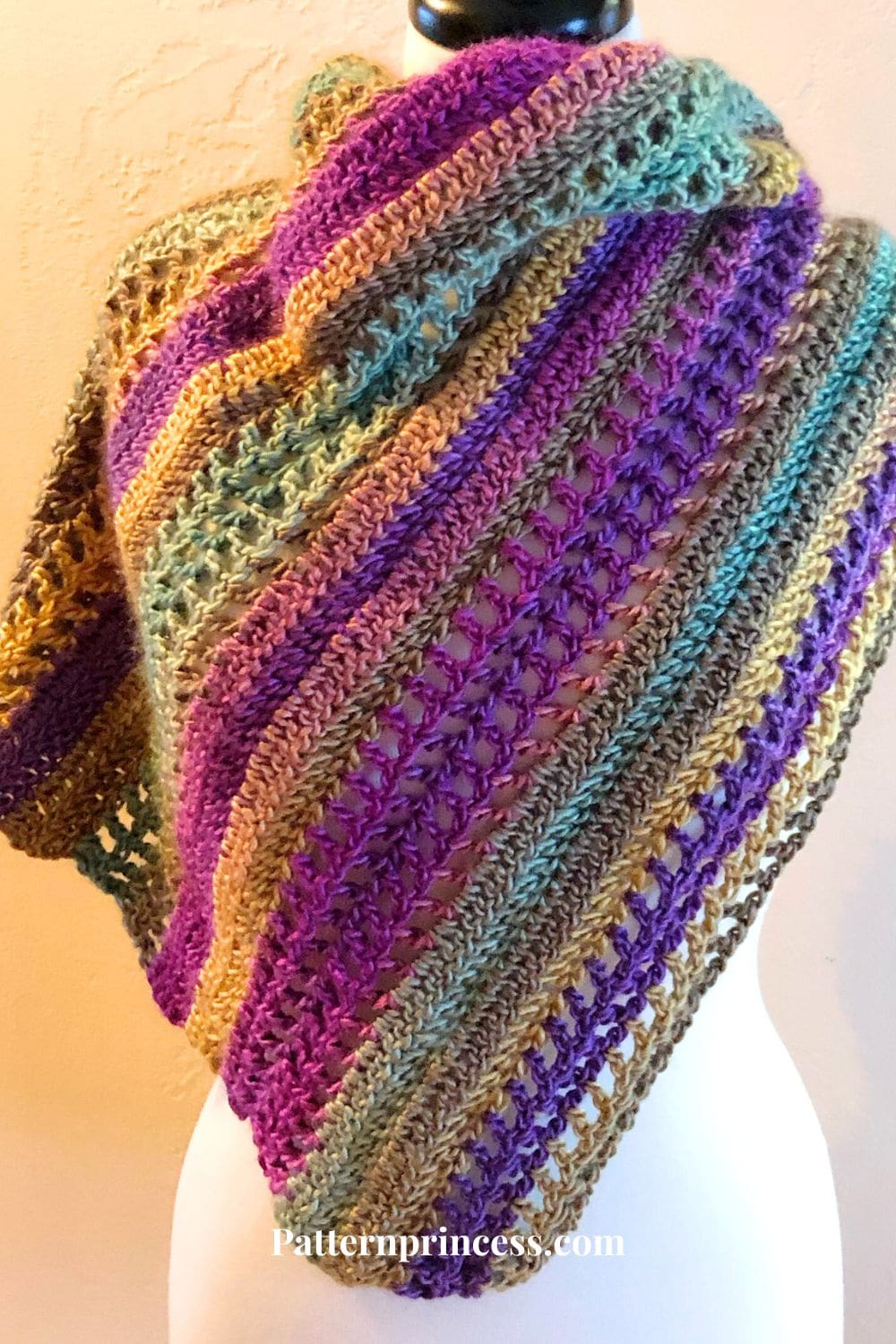 Beginner-Friendly Asymmetrical Shawl