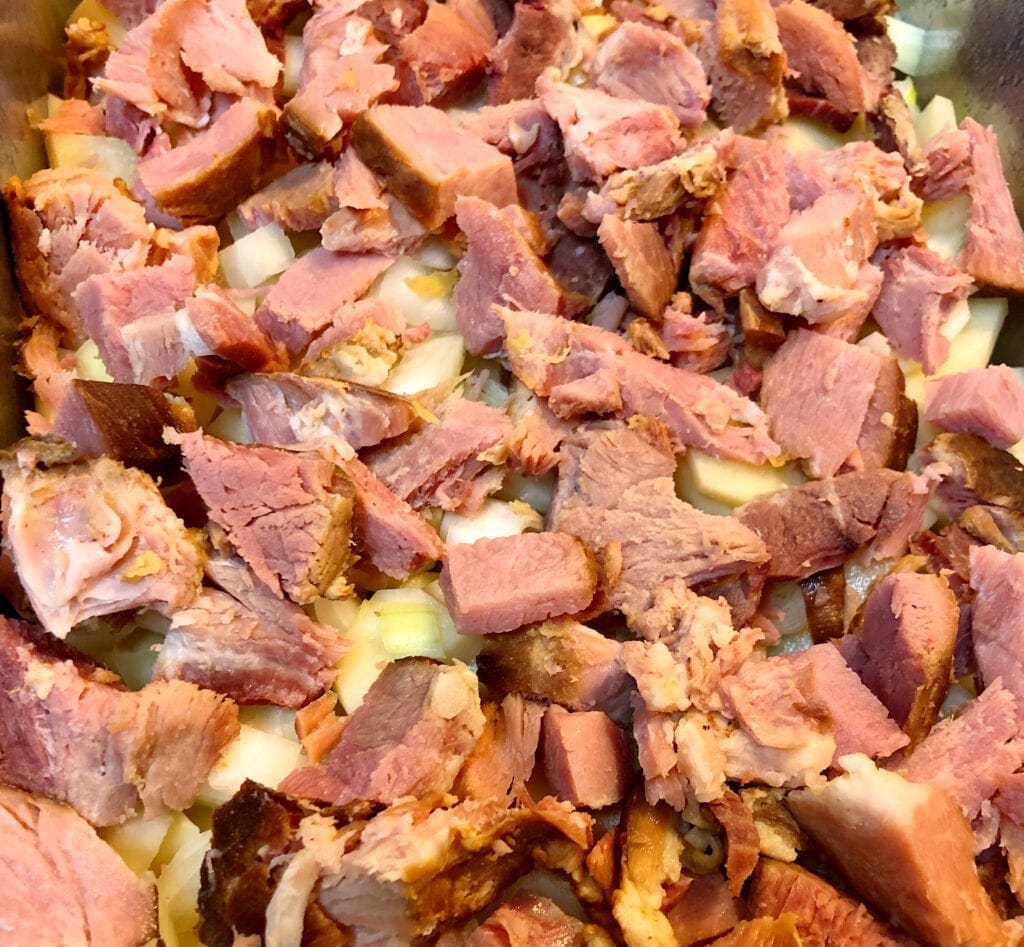 Using Holiday Ham in Casserole