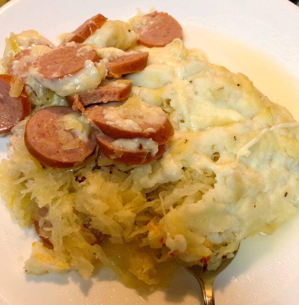 Shepherd's Pie with Kielbasa