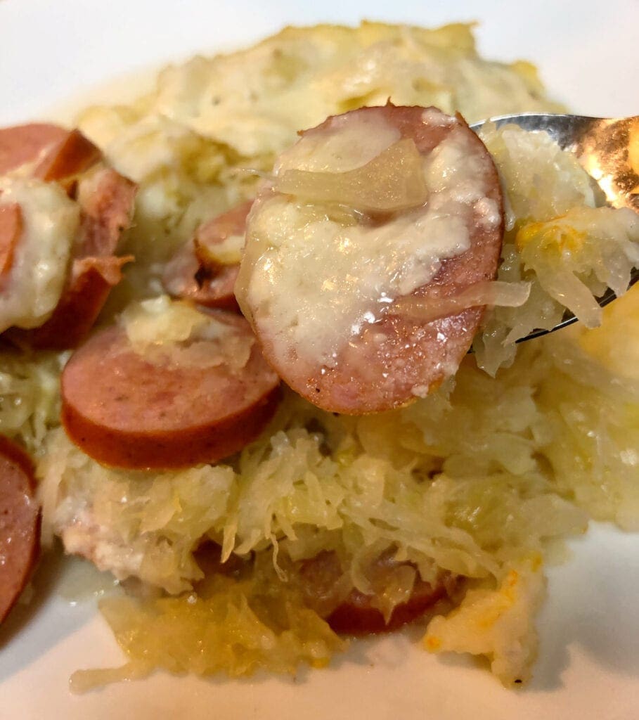 Easy Kielbasa Casserole