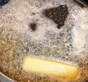 Melting Butter in Pan