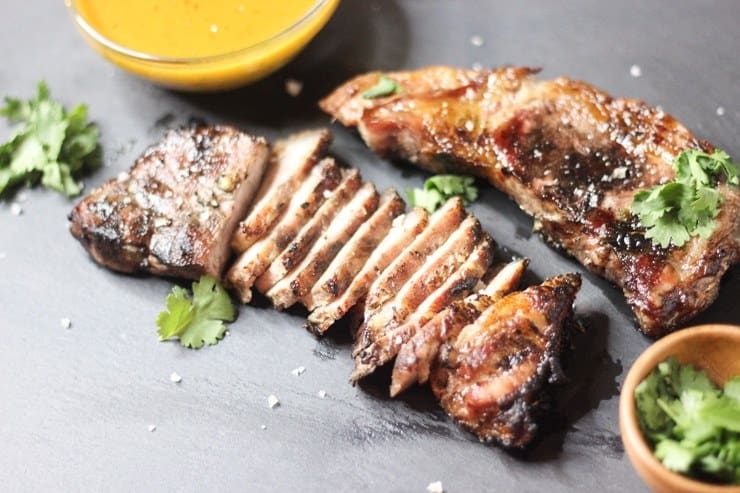 Seared Sous Vide Pork Chops Ready To Eat