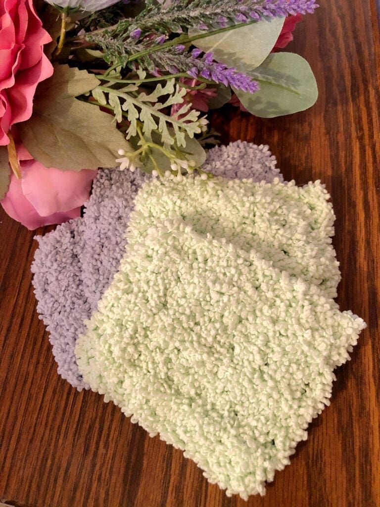 Soft Quick Crochet Face Scrubbie