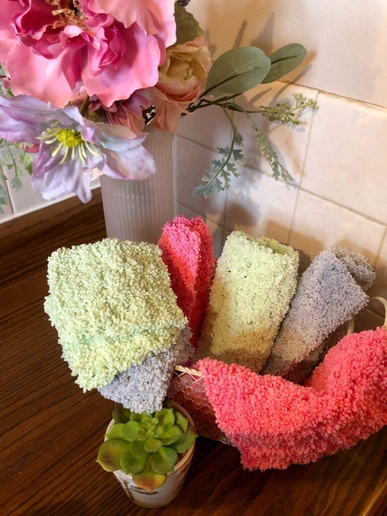 Plush Crochet SPA Set