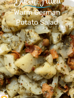 Bacon-Filled Warm German Potato Salad