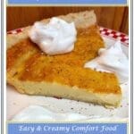 Old Fashioned Custard Pie