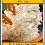 Wisconsin Cheddar Cheese Beer Dip