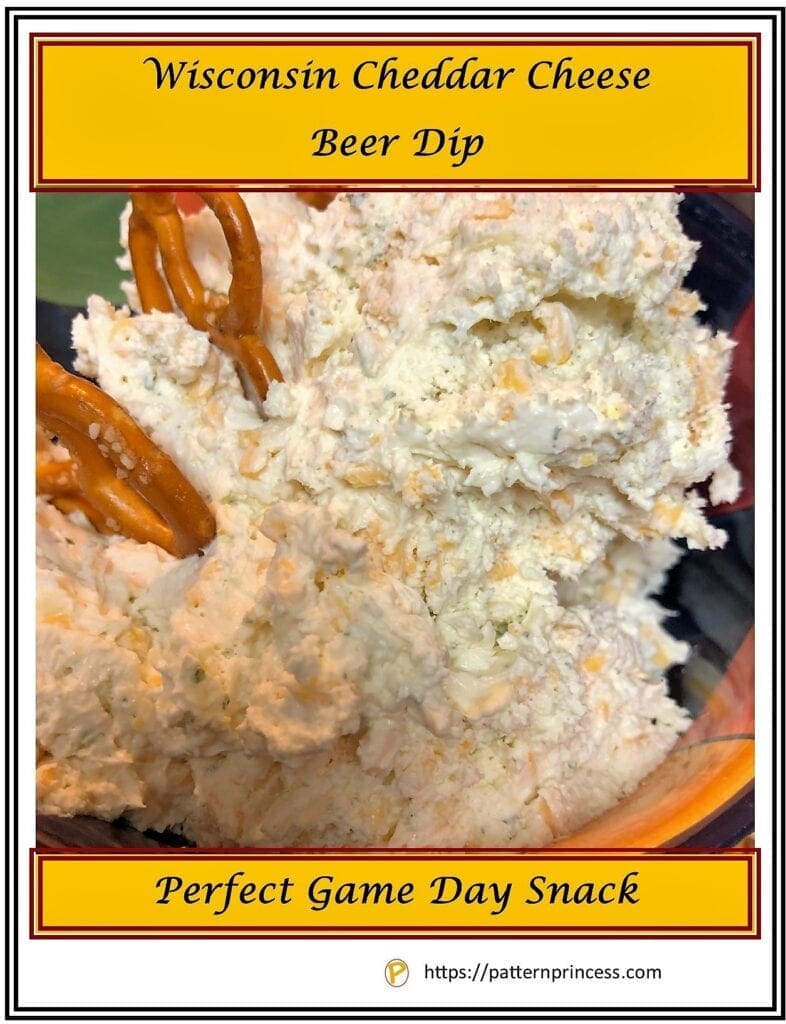 Wisconsin Cheddar Cheese Beer Dip