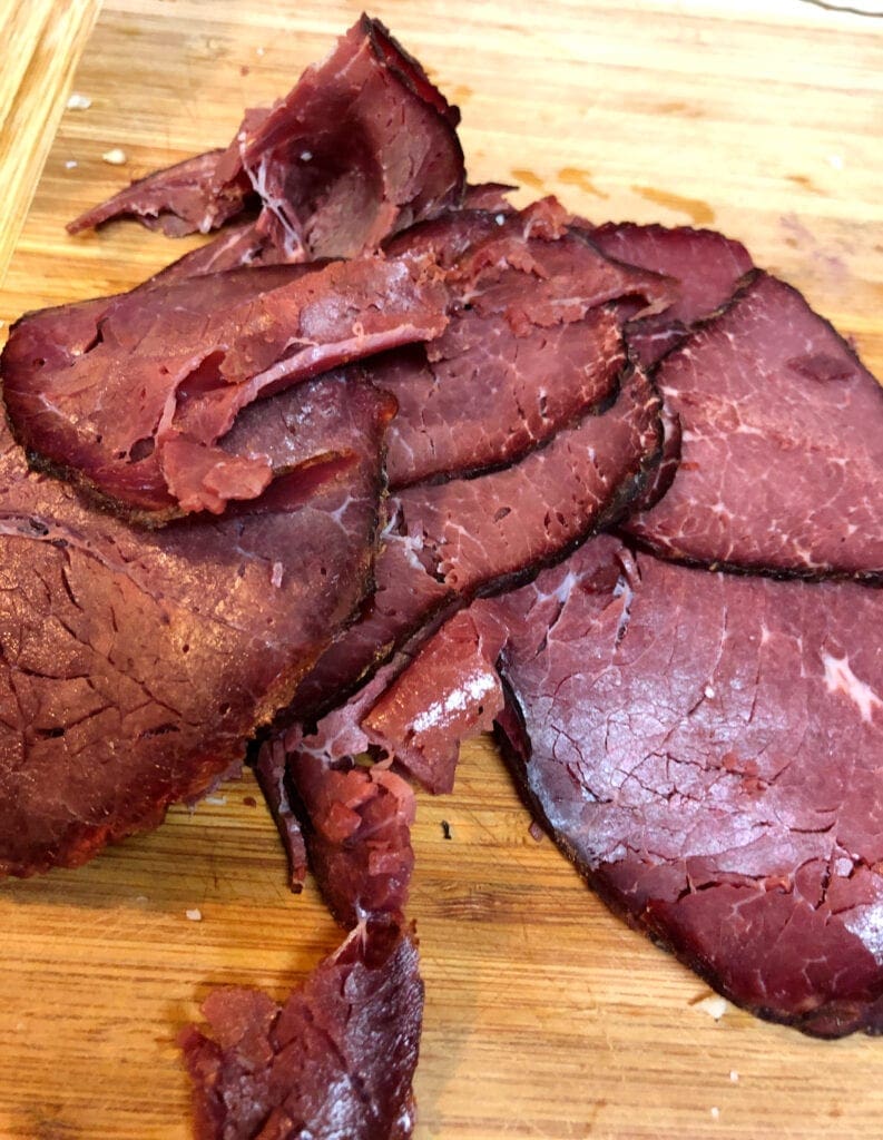 Thin Sliced Smoked Beef