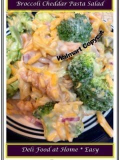 Broccoli Cheddar Pasta Salad