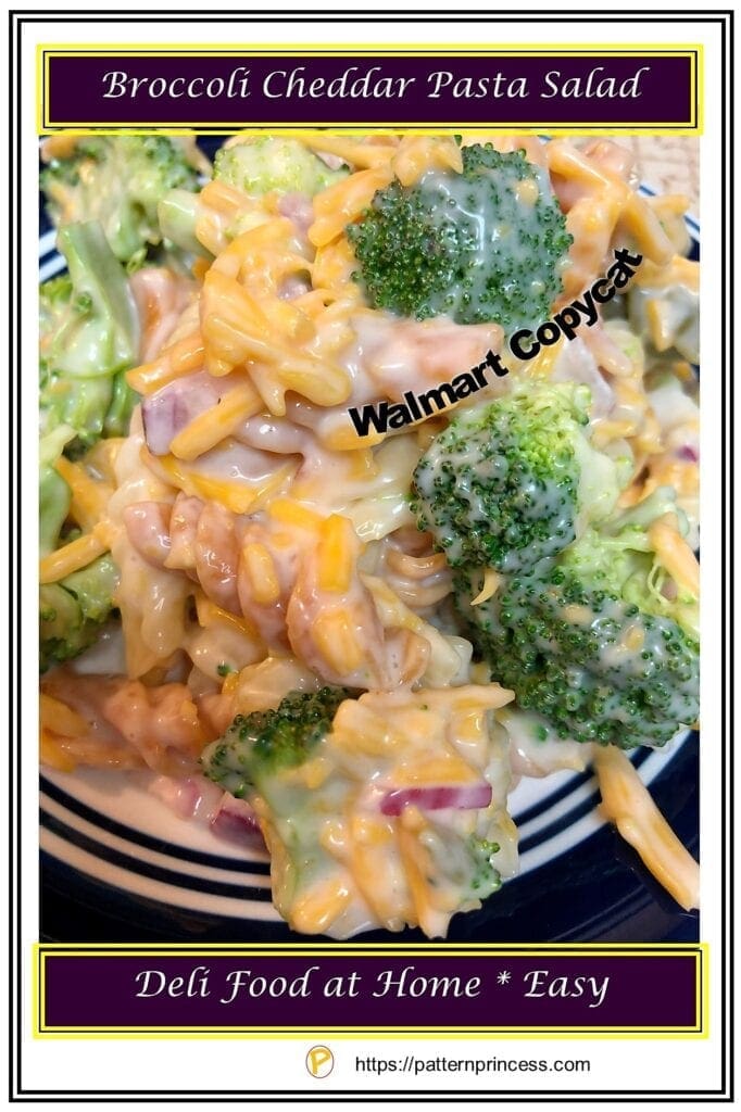 Broccoli Cheddar Pasta Salad