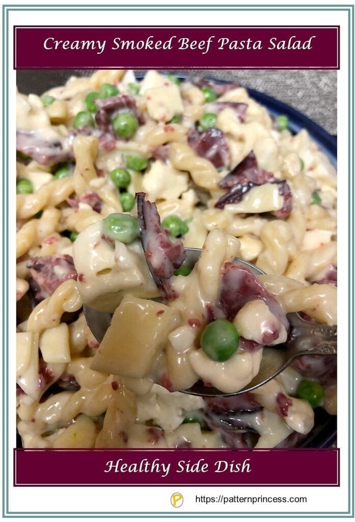 Creamy Smoked Beef Pasta Salad