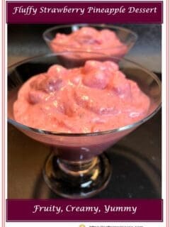 Fluffy Strawberry Pineapple Dessert