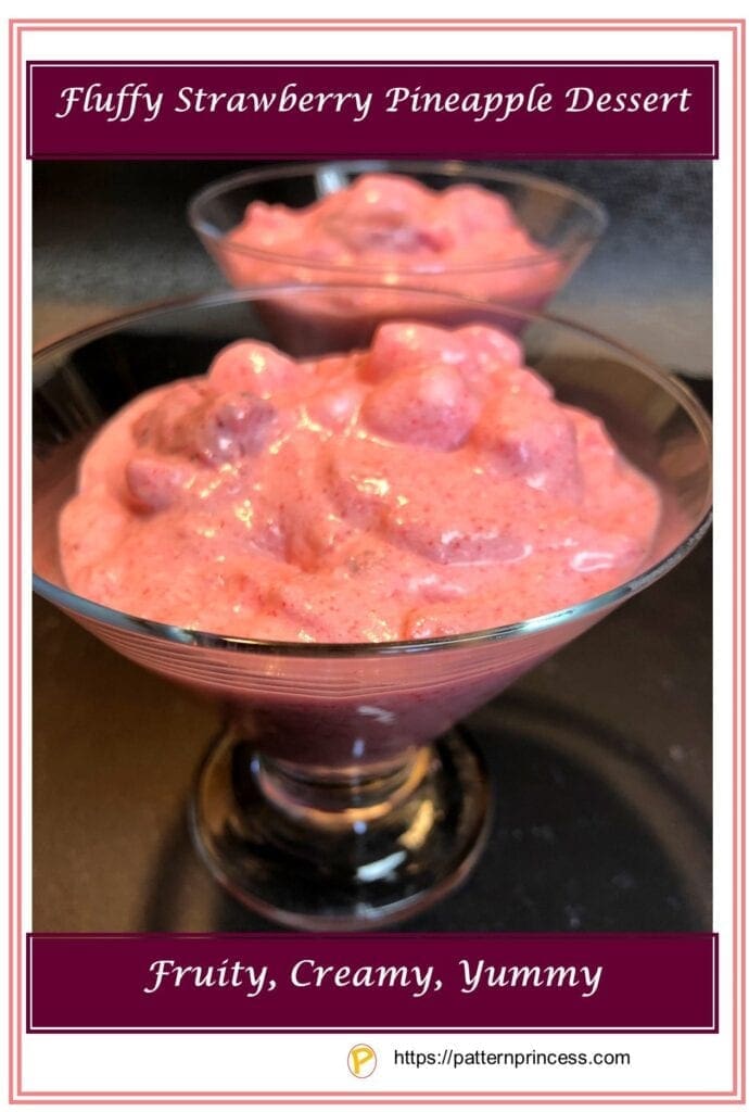 Fluffy Strawberry Pineapple Dessert