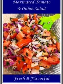 Marinated Tomato and Onion Salad