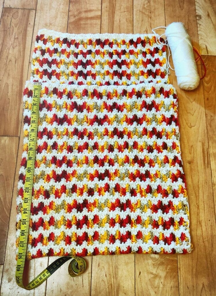 Measuring the Length for the Pillow Cover