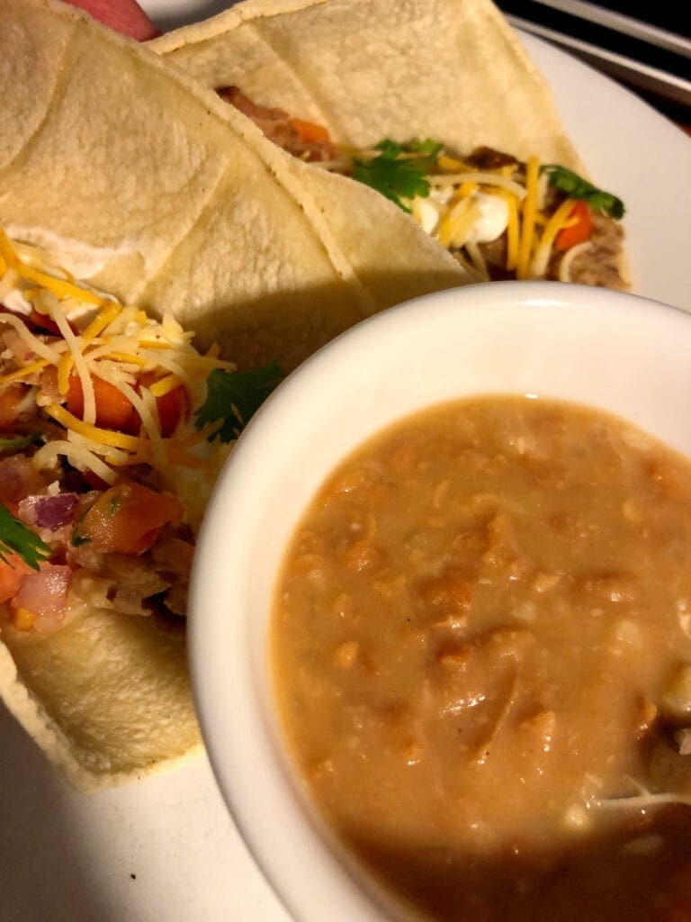 Refried Beans Side Dish