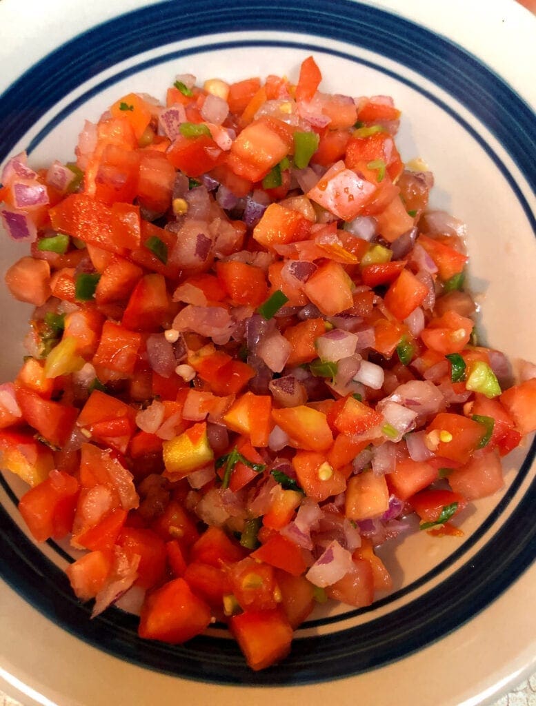 Bowl of Pico de Gallo