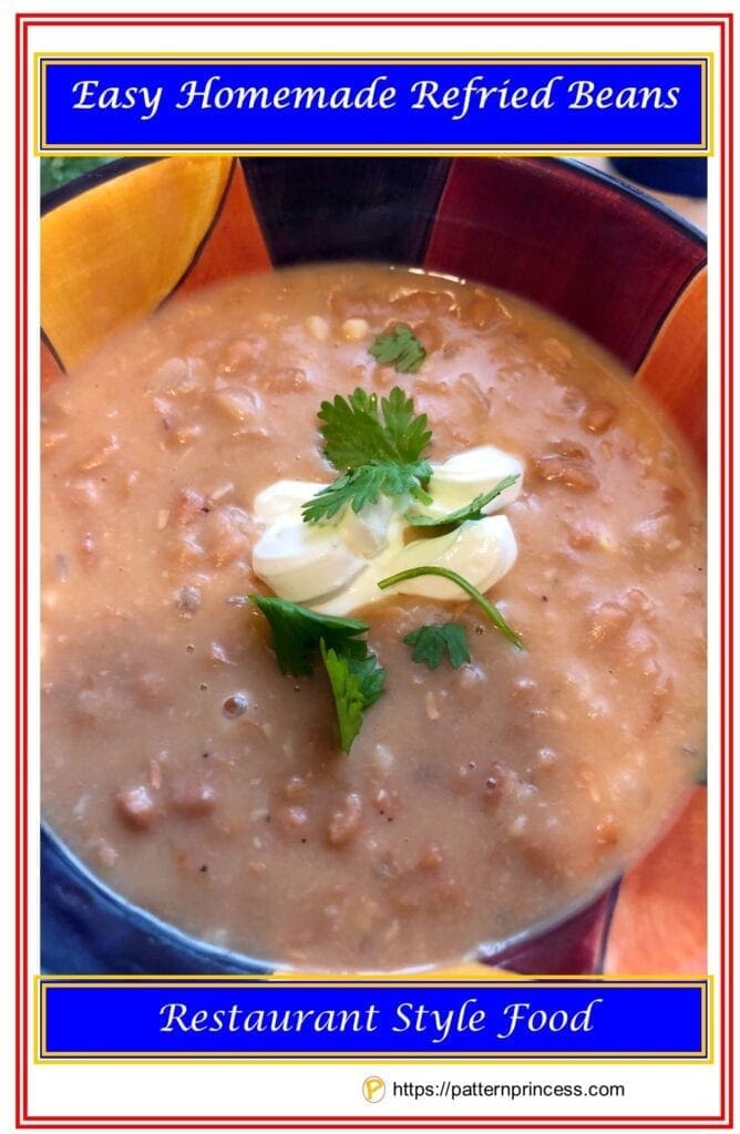 Easy Homemade Refried Beans