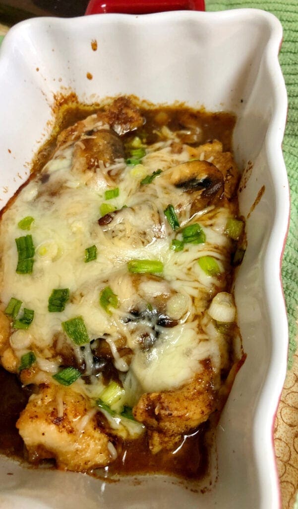 Individual Serving of Chicken Marsala