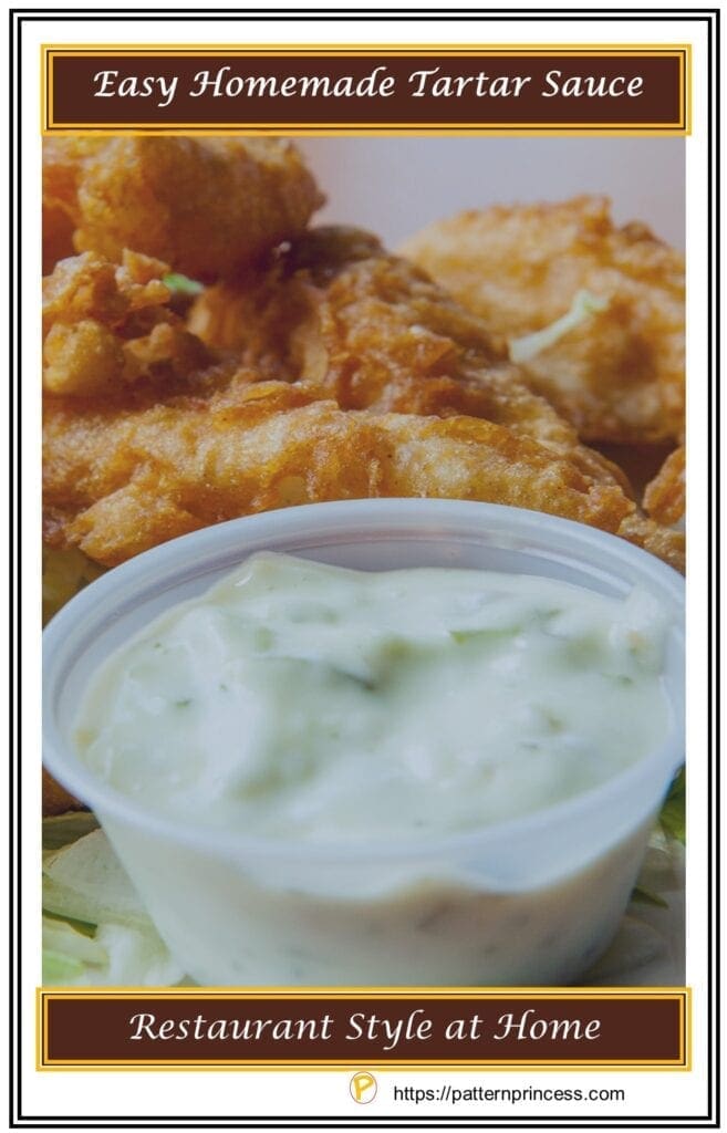 Easy Homemade Tartar Sauce