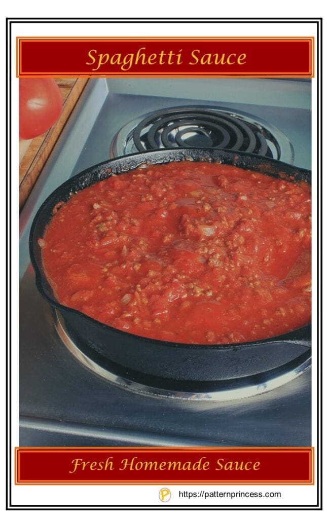 Spaghetti Sauce