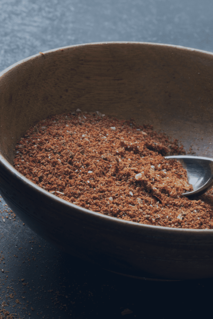 Homemade Taco Seasoning Mix in a Bowl