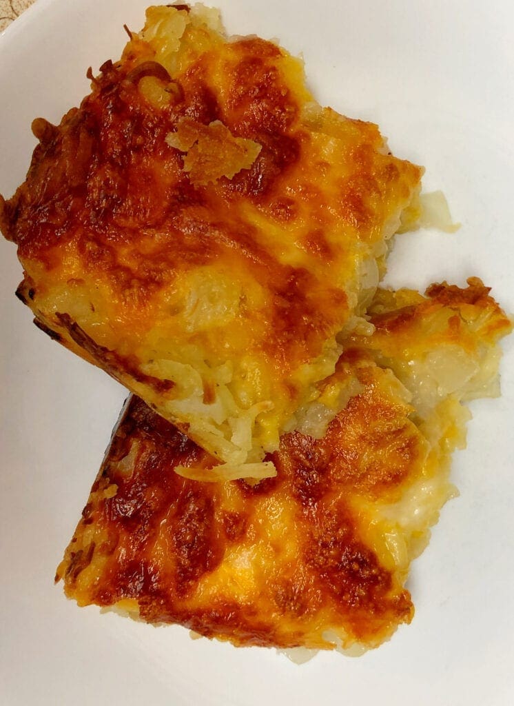 Homemade Potato Casserole Just Like Restaurant Potato Side Dish - Even Better