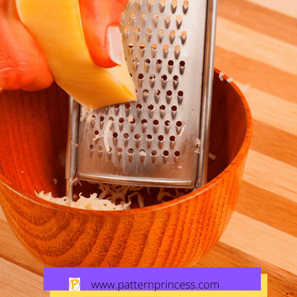 Grating Parmesan Cheese