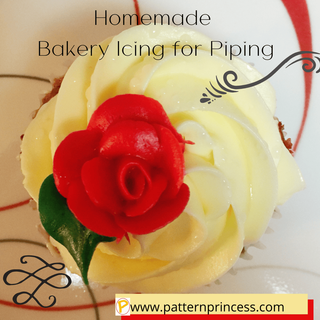 Icing Patterning Quick and Easy Buttercream Frosting - Pattern Princess