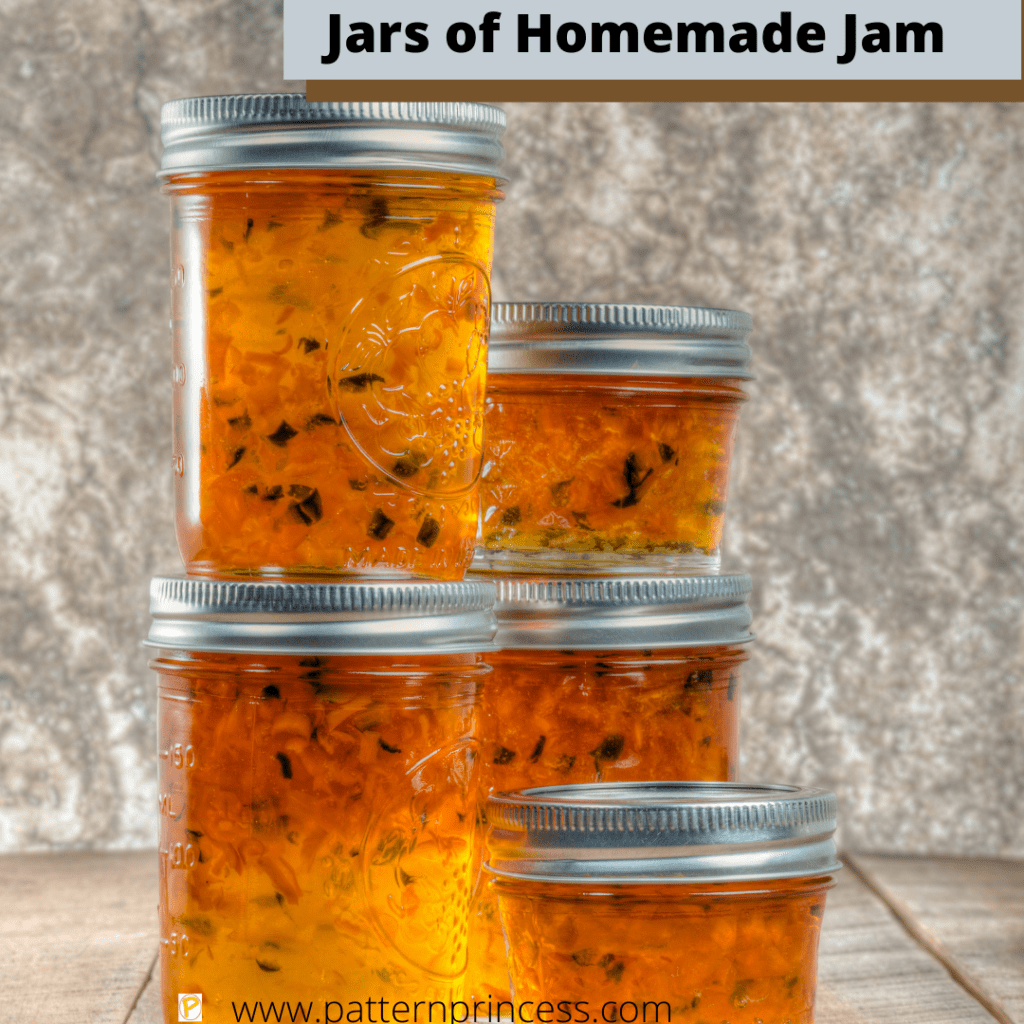 Jars of Homemade Jam