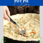 Classic chicken pot pie