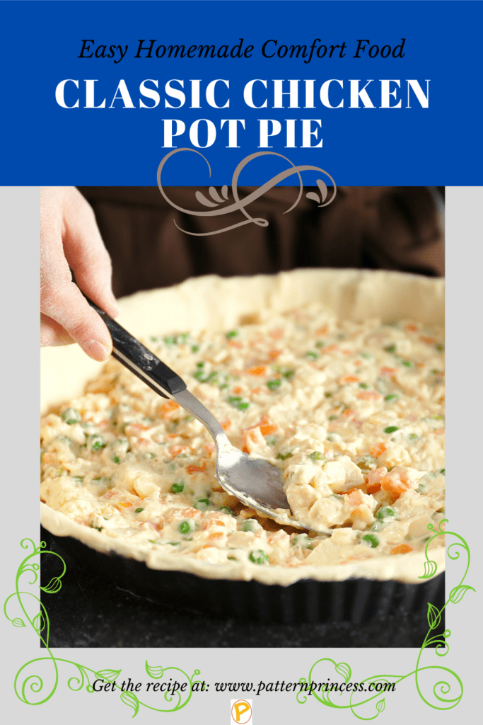 Classic chicken pot pie