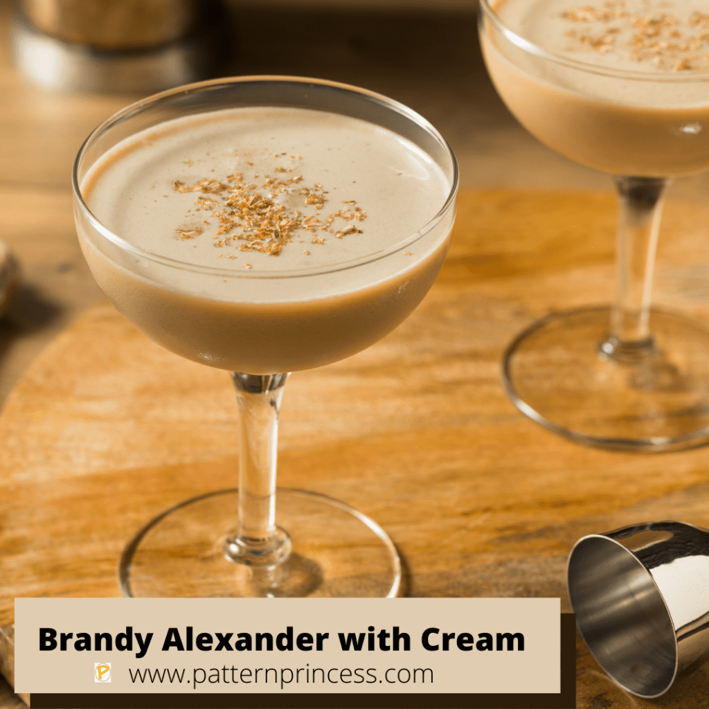 Brandy Alexander with Cream