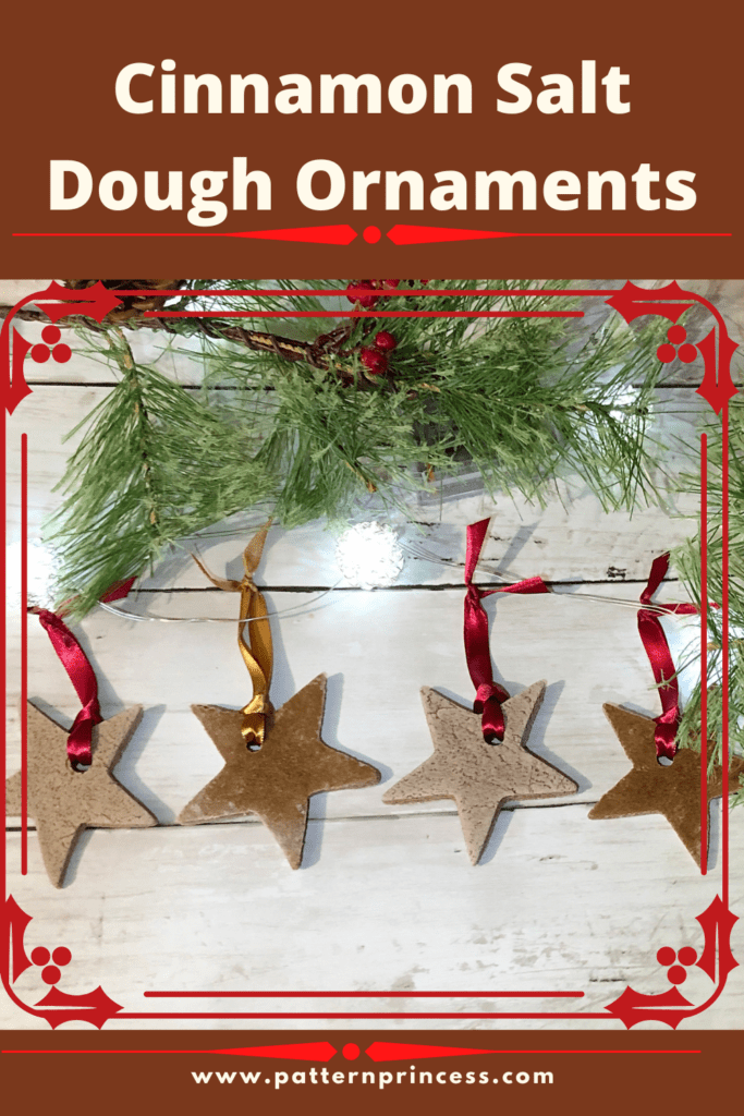 Cinnamon Salt Dough Ornaments