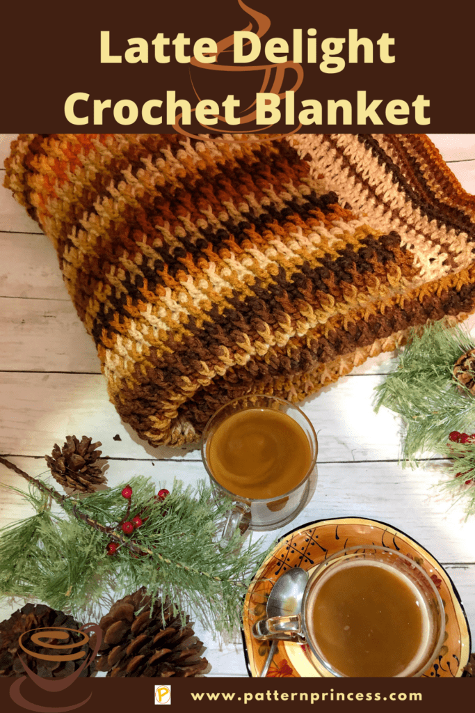 Latte Delight Crochet Blanket