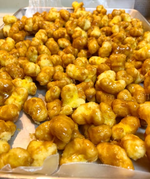 Puff Corn Pattern Caramel Coated Puff Corn - Pattern Princess