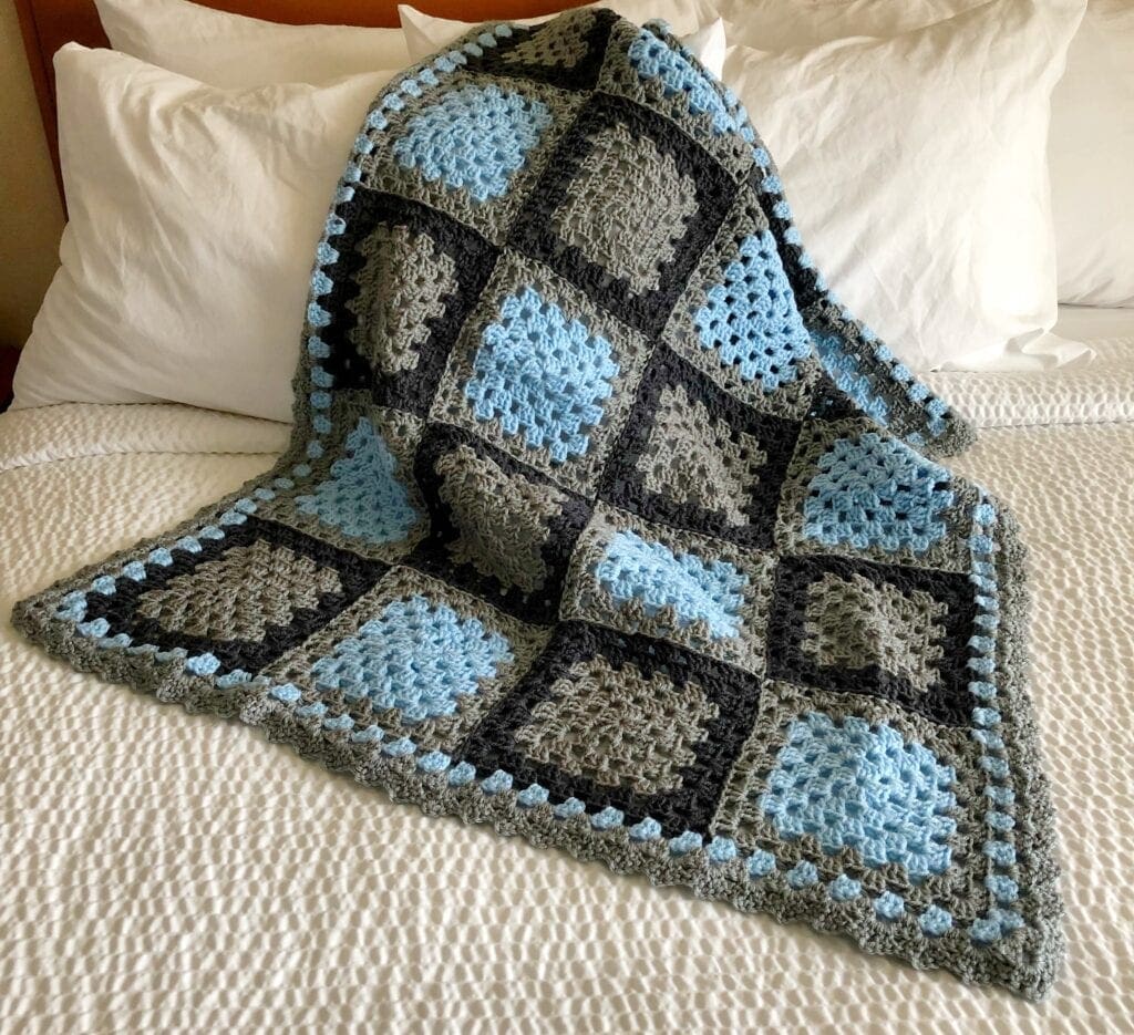 Crochet Blanket Pattern for a Boy