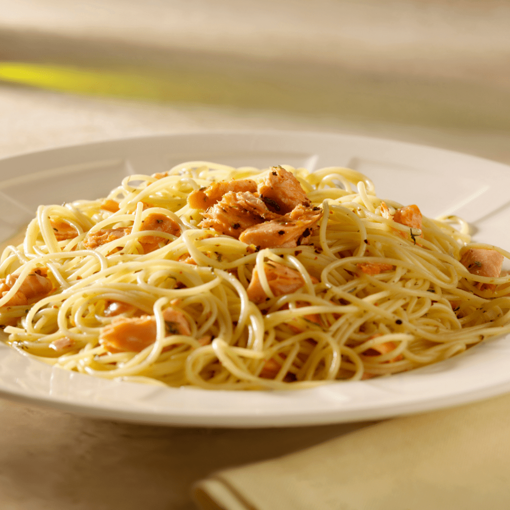 Honey Garlic Lemon Chicken and Pasta