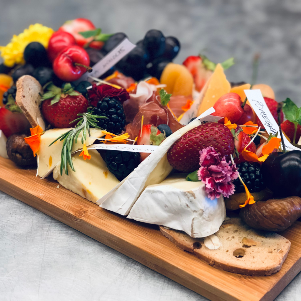 Fruit and Cheese Charcuterie