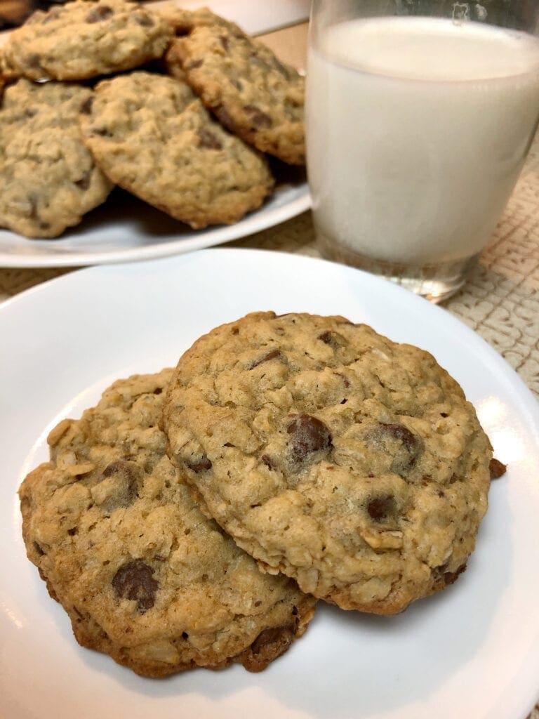 Healthy Snack and Milk