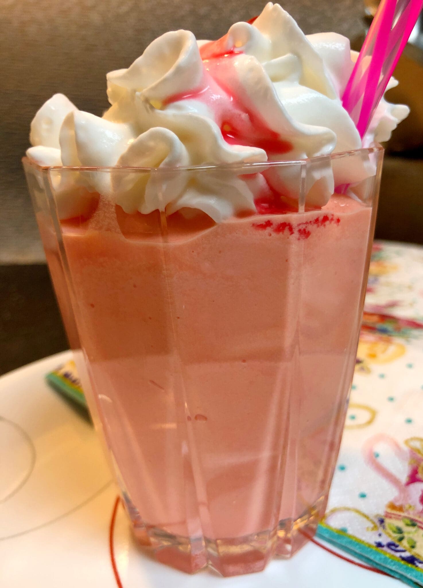 Pink Squirrel Dessert Drink - Pattern Princess
