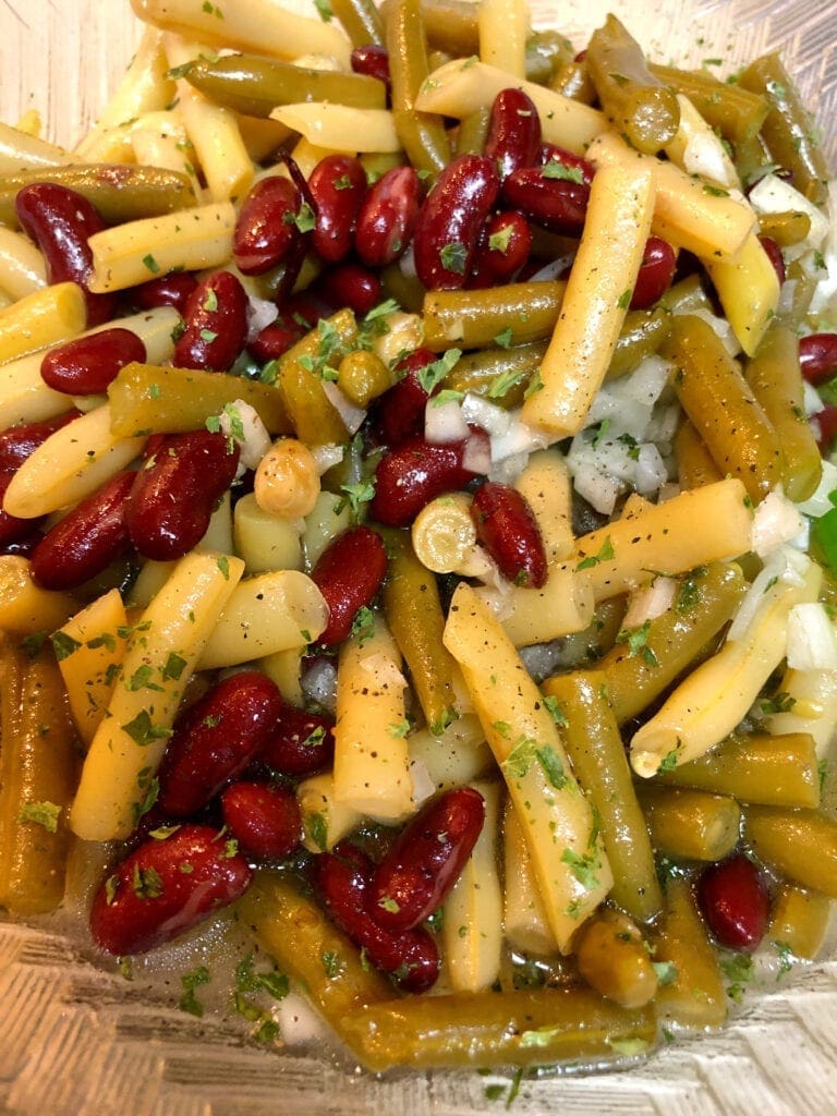 Green Bean Salad Make Ahead Holiday Side dish